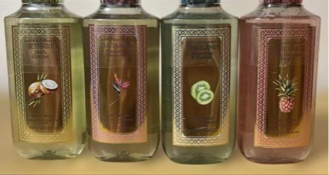 【サマーセット】Bath&bodyworks ボディーウォッシュ　４本セット