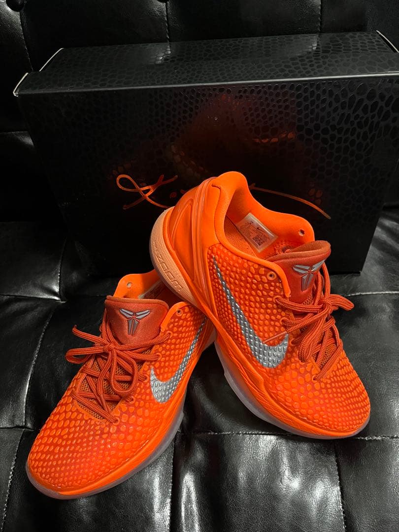 中古】NIKE KOBE Ⅵ PROTRO Total Orange 26cm - メルカリ