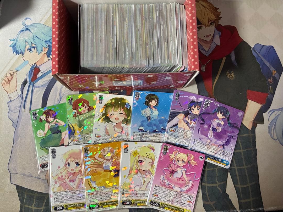 ヴァイスシュヴァルツ　きんいろモザイク　RR以下4コン