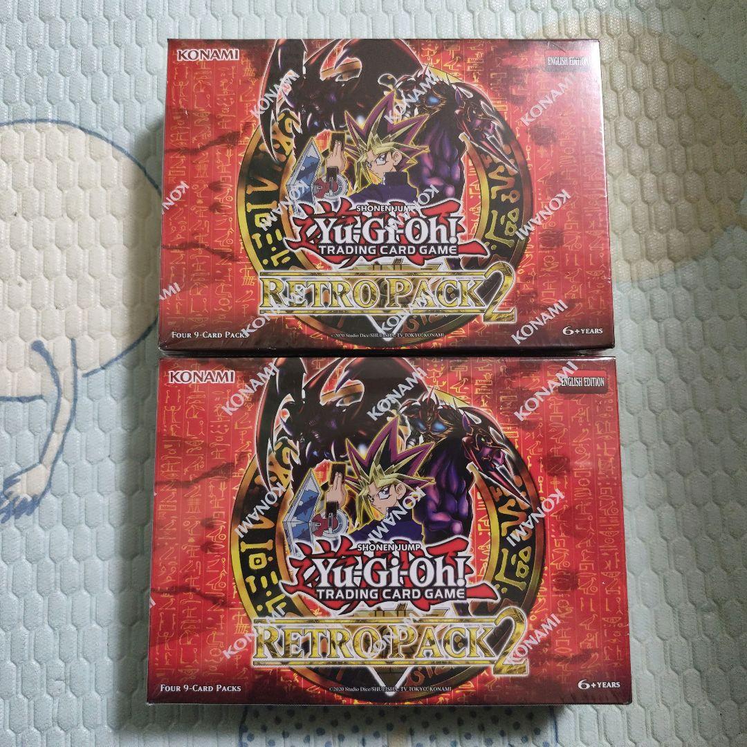 遊戯王 RETRO PACK 2 　北米版　未開封シュリンク付き 遊戯王オフィシャルカードゲーム デュエルモンスターズ 【シュリンク