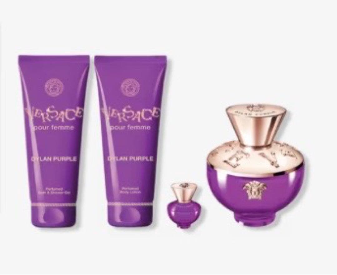 ★新品未開封#ヴェルサーチ＃ディランパープルパフューム& ボディケアセット