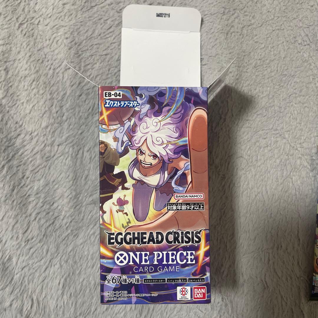 ワンピースカード エッグヘッドクライシス 未開封パック 18 - メルカリ