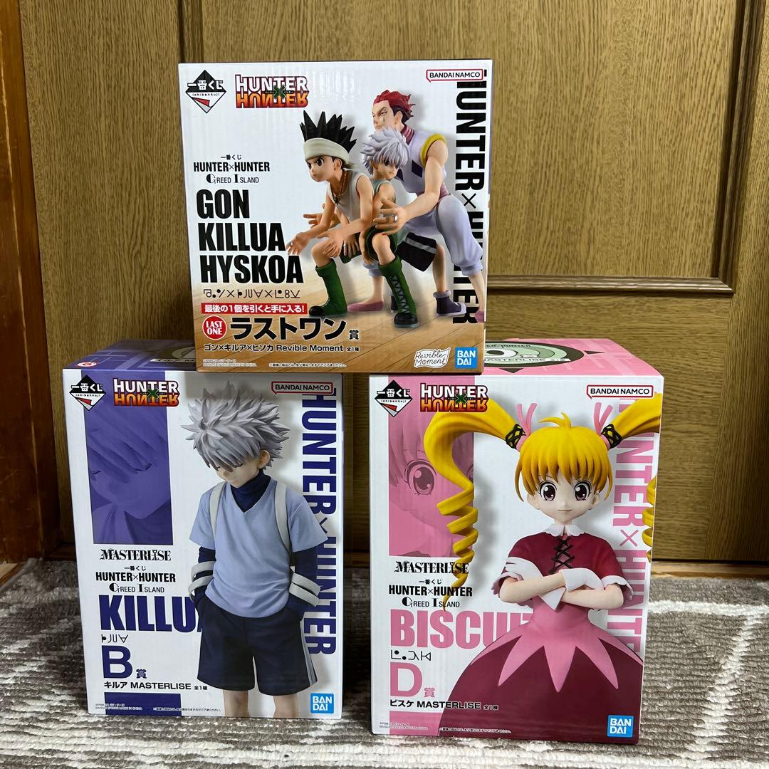 HUNTER×HUNTER一番くじフィギュアキルアビスケラストワンまとめ売り