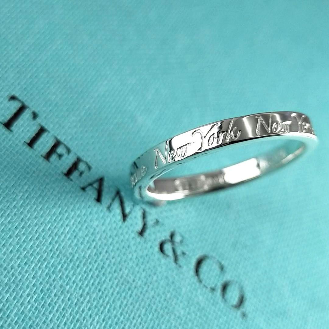 ◇ののん様☆【ティファニー】ノーツ ナロー リング 13号 2236