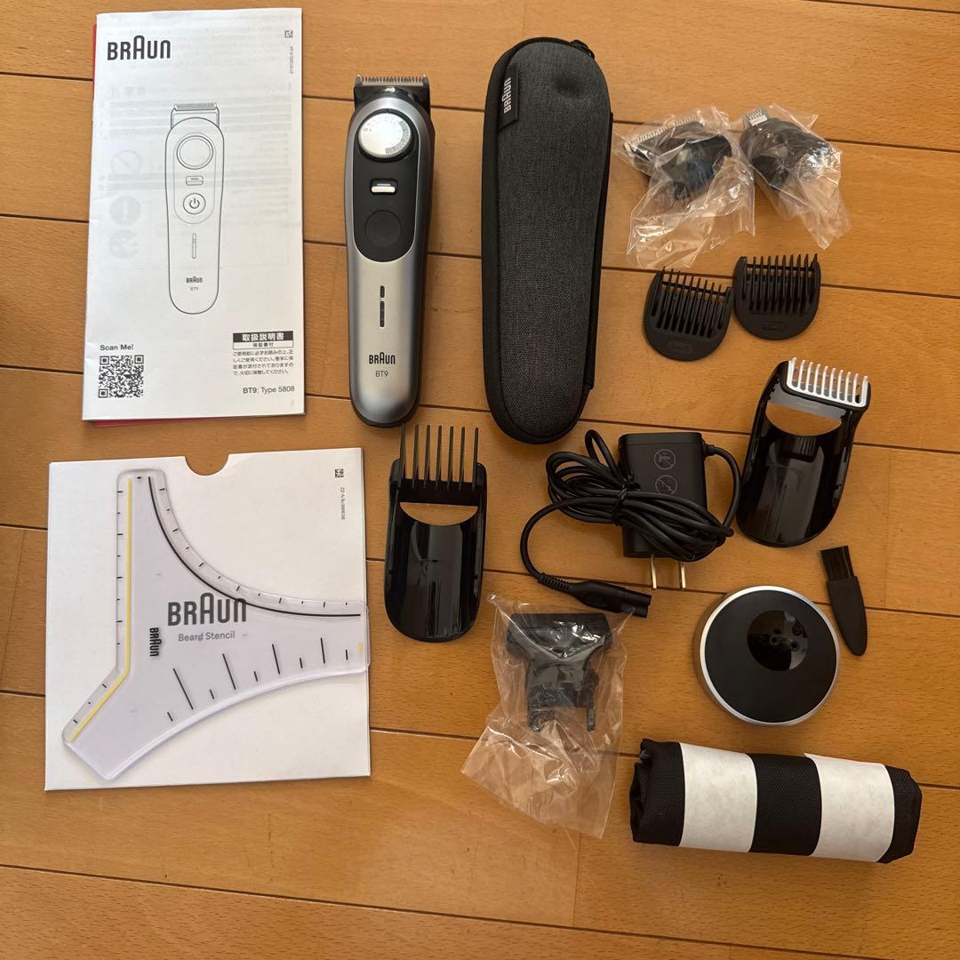 BRAUN ヒゲトリマー BT9560 SSS - メルカリ