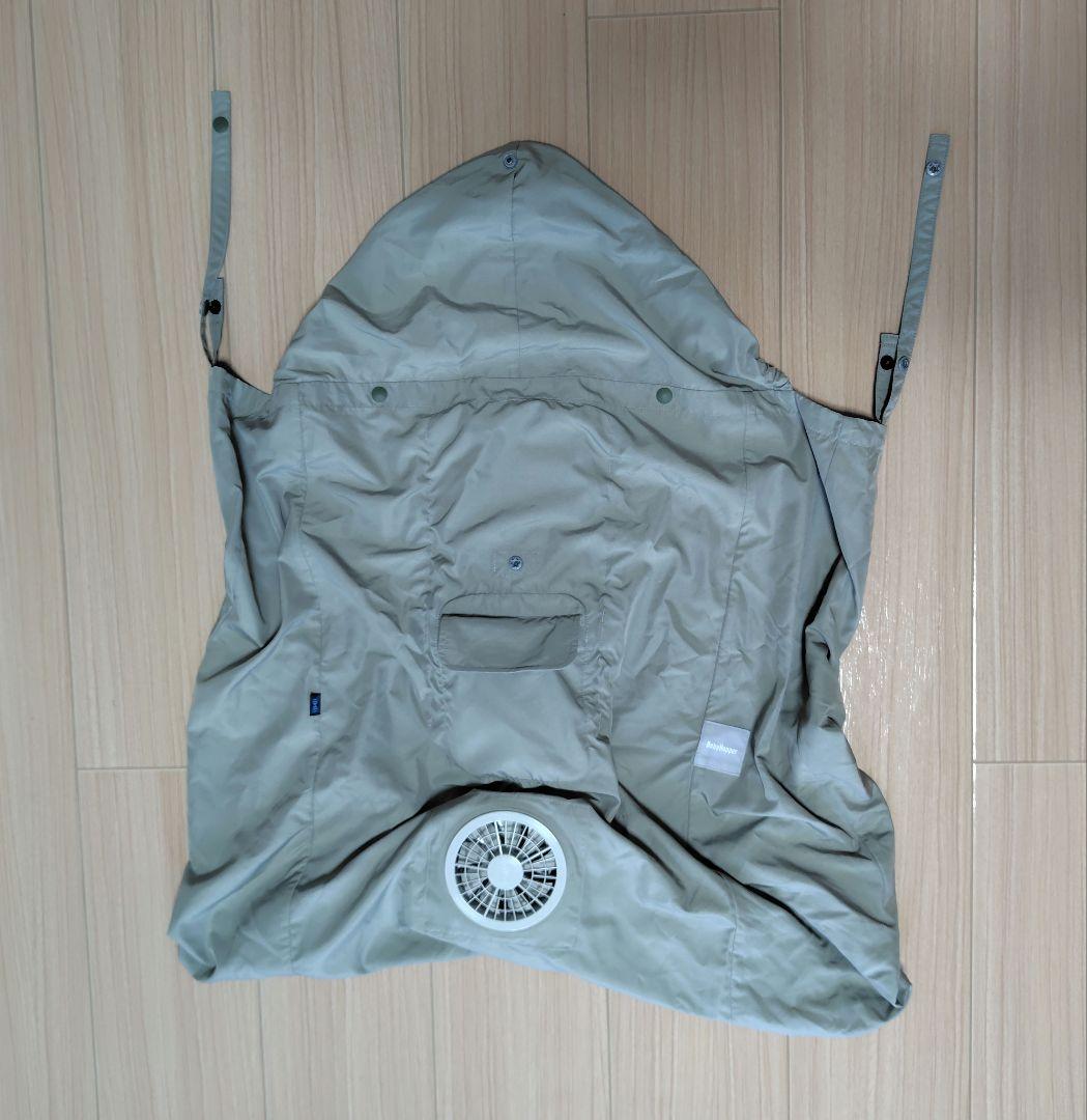 BabyHoppep　空調ベビーケープ　ライトモス