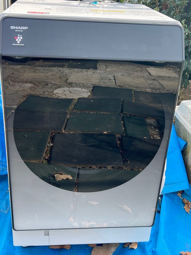 ウ*ー様 K 美品 SHARP ドラム式洗濯乾燥機ES-G11B-SL 2024