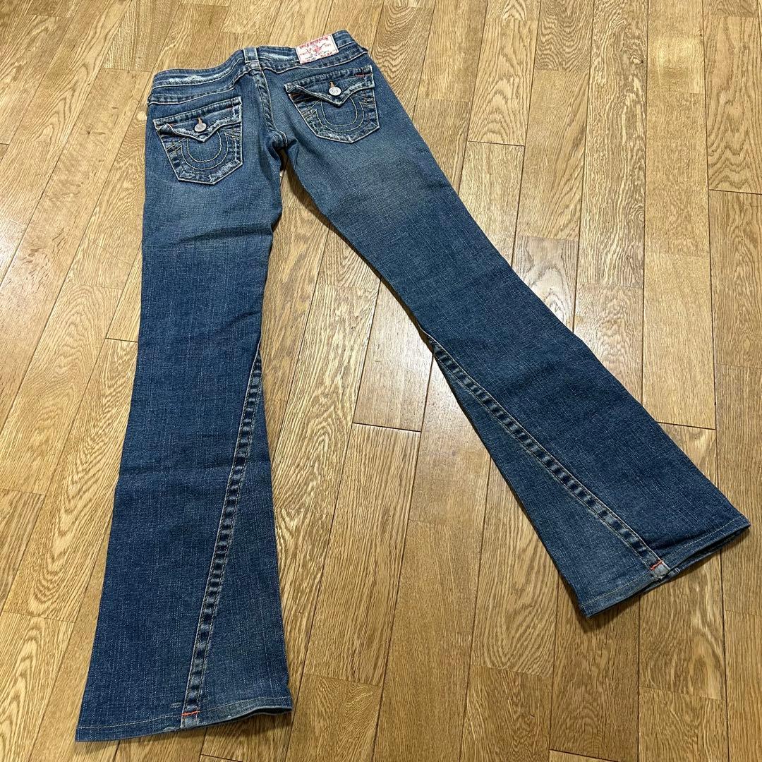 トゥルーレリジョン JOEY ブーツカット フレアデニム USA製 25 - メルカリ