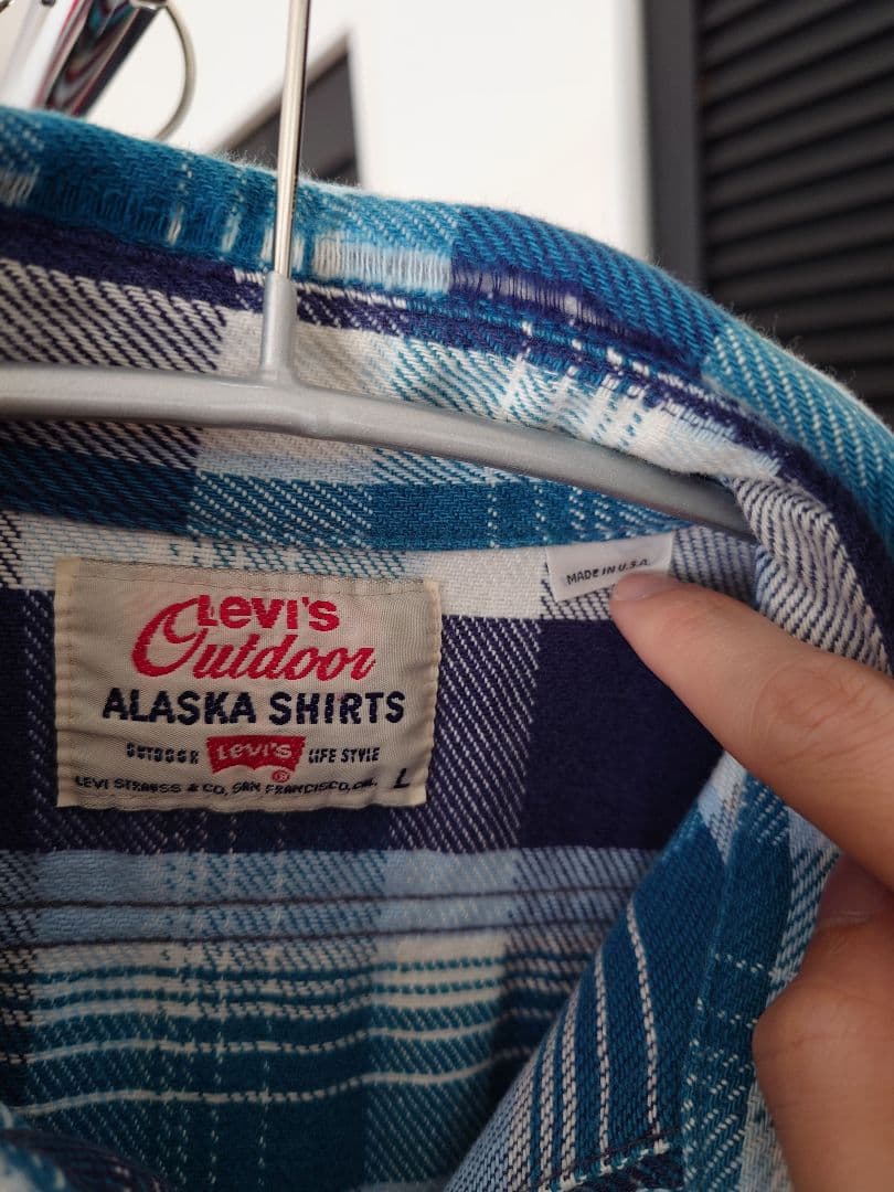 Levi's USA製 リーバイス アラスカ チェックシャツ ALASKA - メルカリ