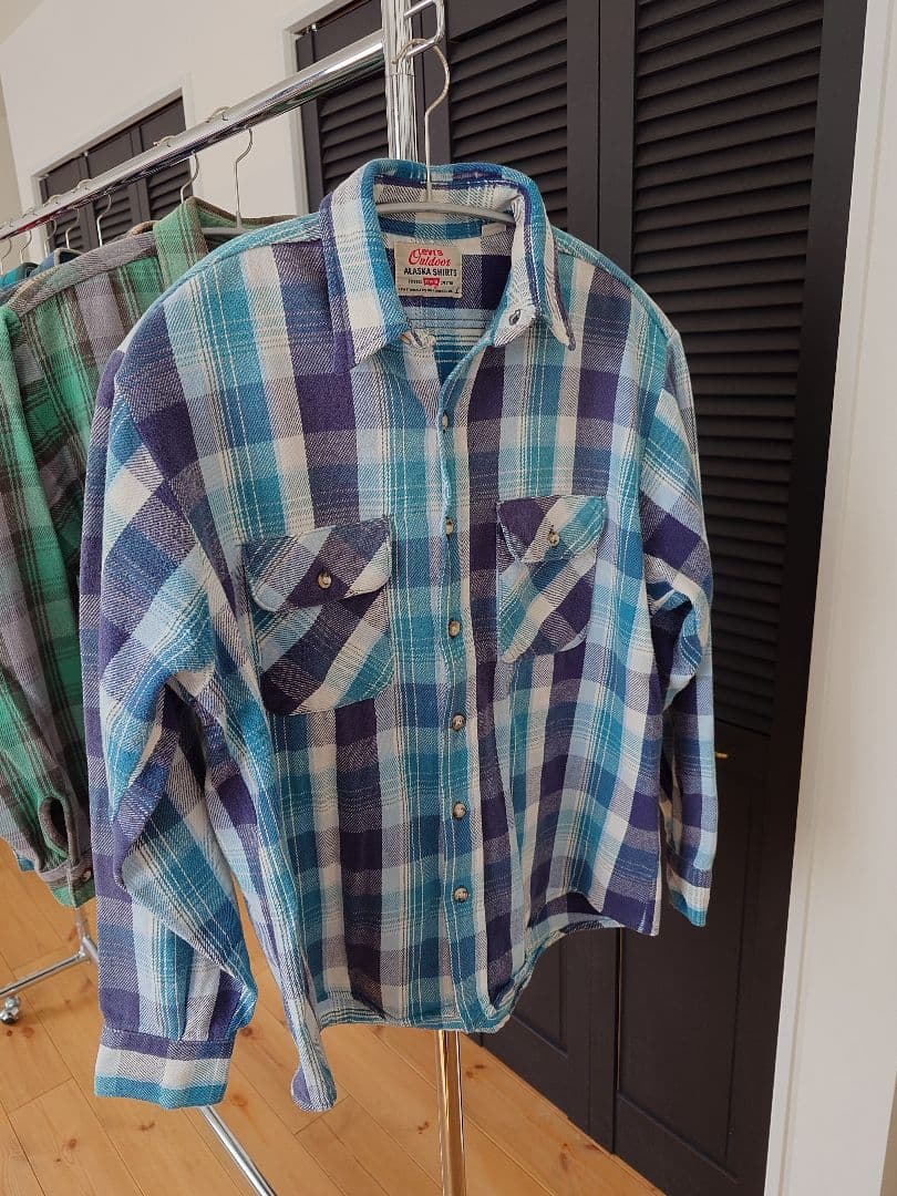 Levi's USA製 リーバイス アラスカ チェックシャツ ALASKA - メルカリ
