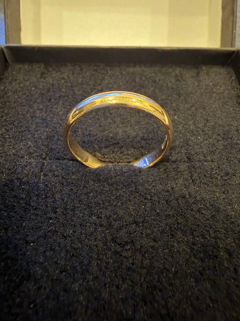 k18 750 指輪　リング　16号　造幣局ホールマーク　鑑定済み　3g