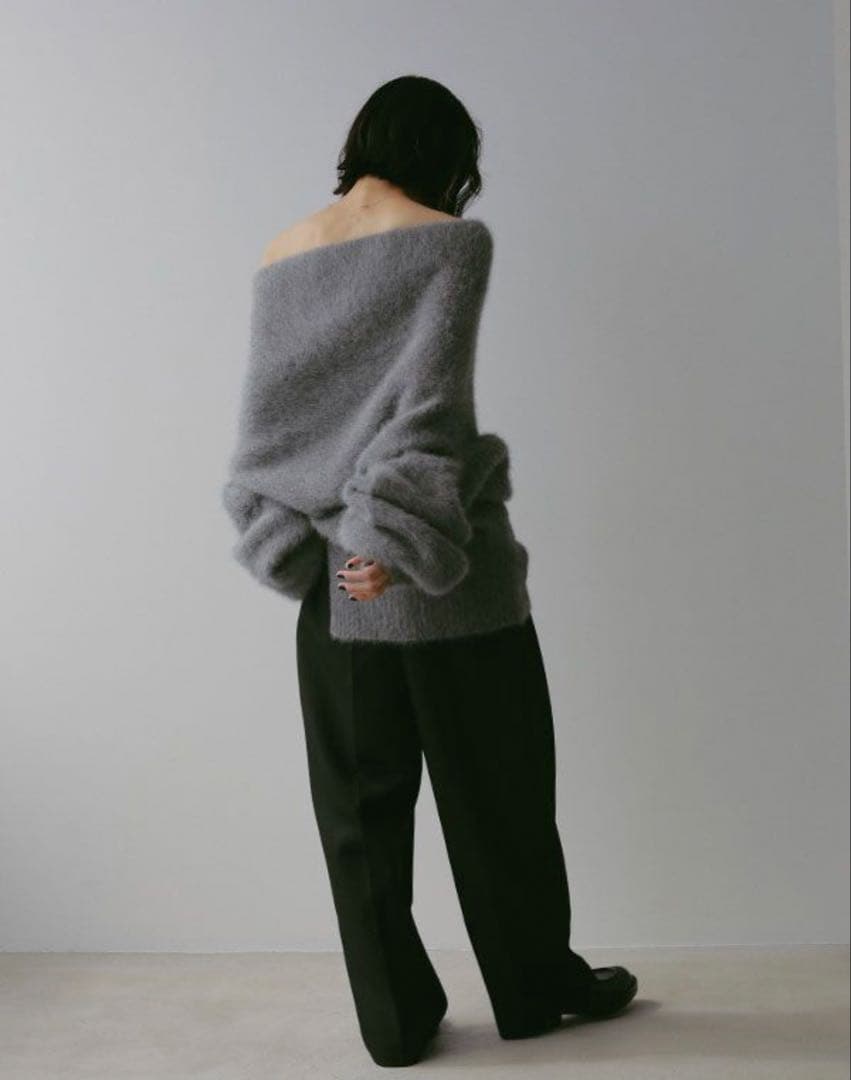 etre tokyo 2wayルーズネックニットプルオーバー - メルカリ