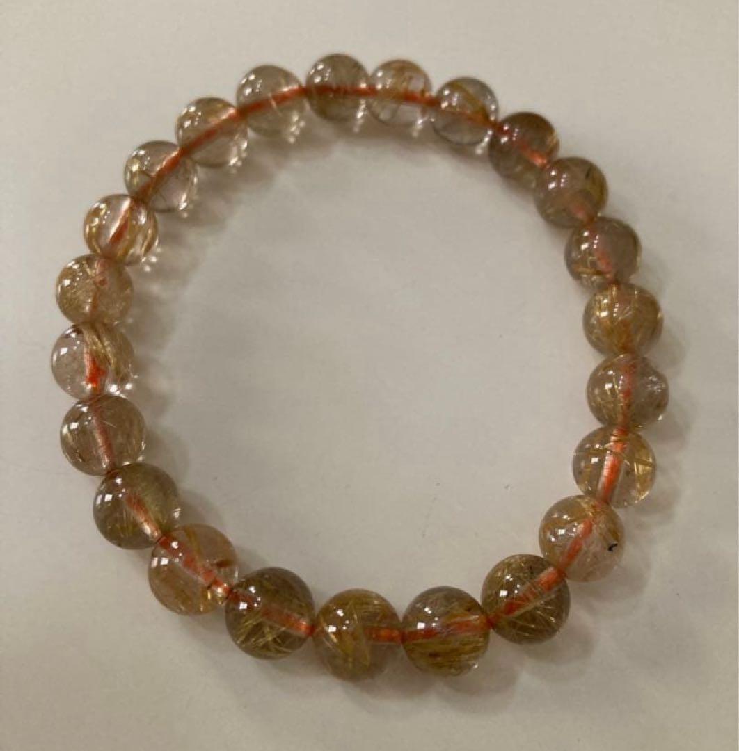 佐藤★【ルチル】新品・未使用 ReZARD ルチルブレスレット