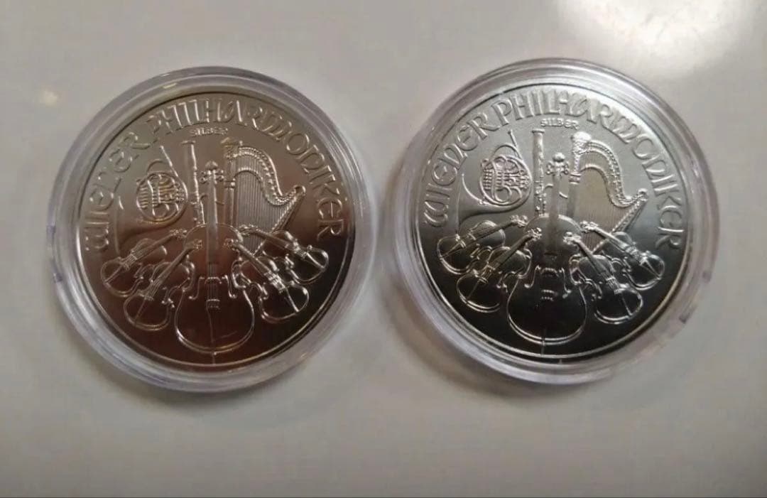 ウィーン銀貨 純銀1オンス　2021年