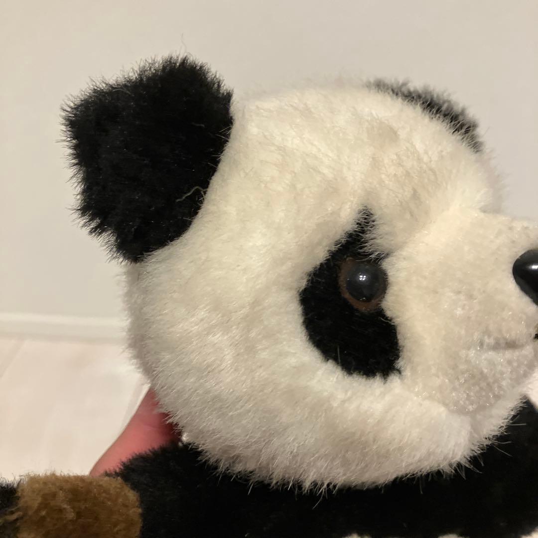 3F 昭和レトロ パンダ ハンドパペット ぬいぐるみ 当時物 ヴィンテージ