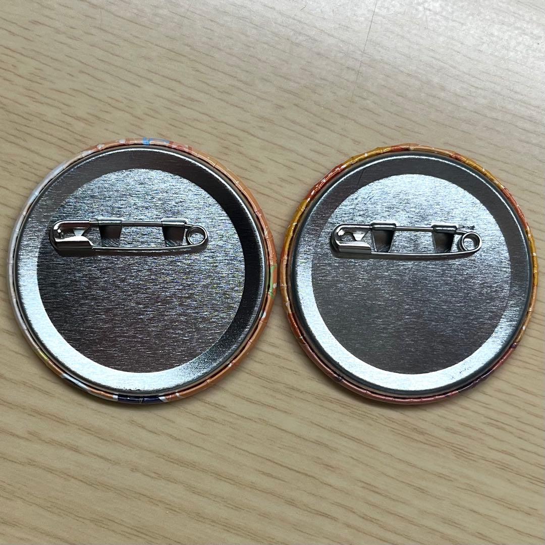 すとぷり ジェルくん ジェルステ にゅーいやー 缶バッジ 2個セット 銀