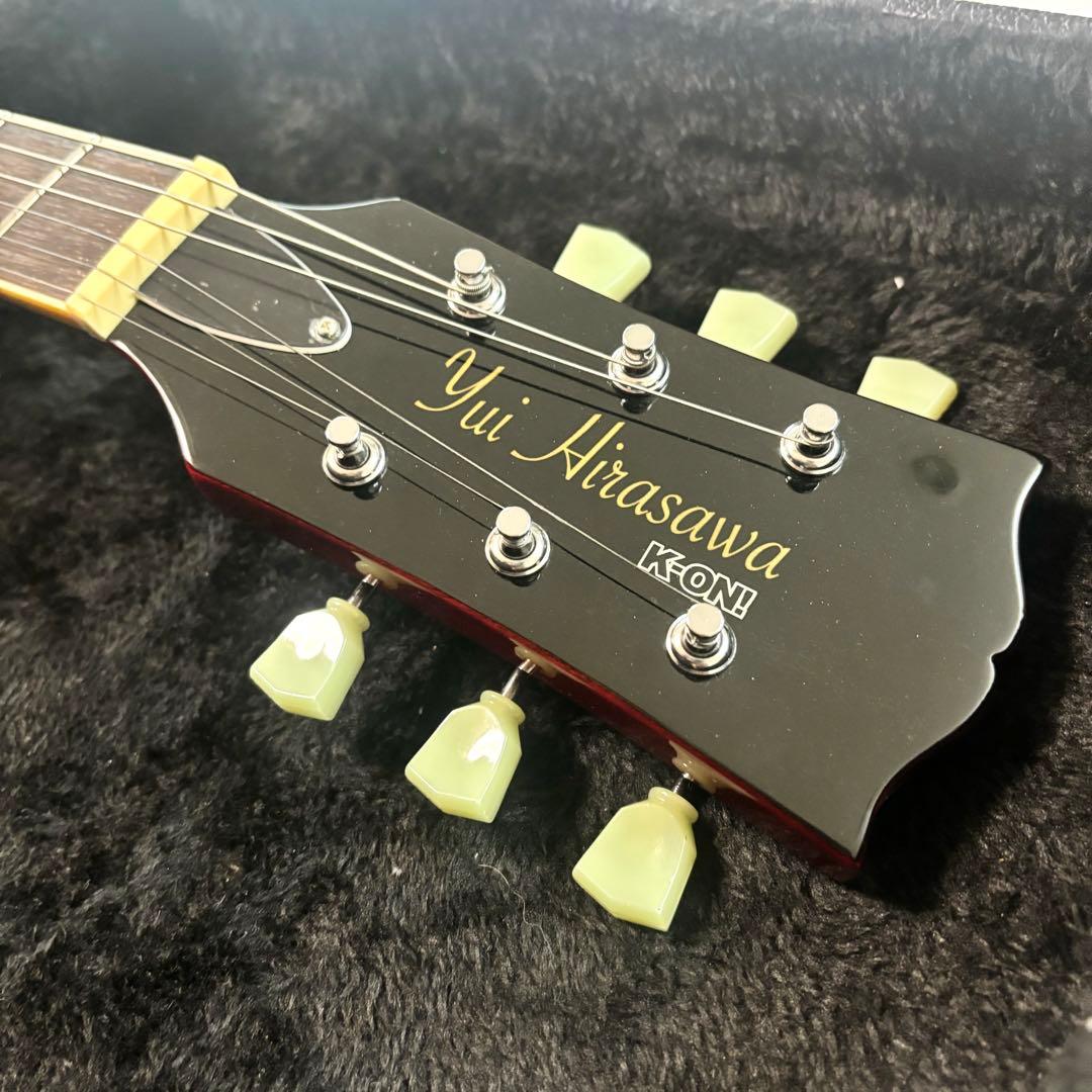 売約済み【極美品/限定品】 K-ON 平沢唯 レスポール KLP-Yui 付属品