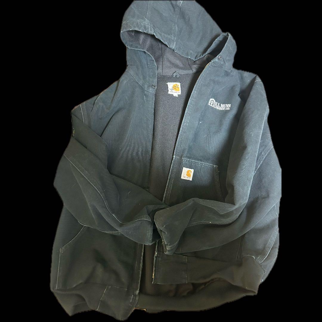 S*n様 Carhartt アクティブジャケット　ブラック　 XL USA製