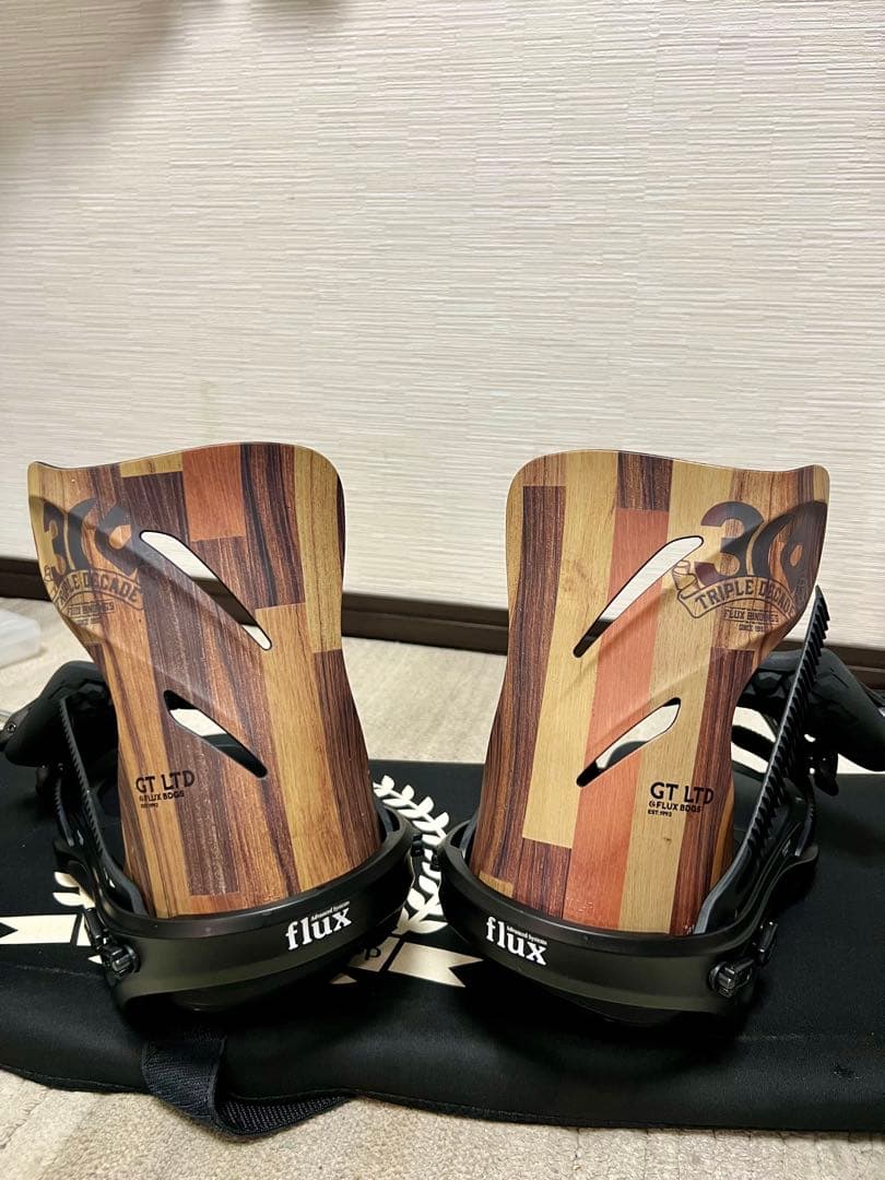 フラックス　FLUX ビンディング GT-LTD 30周年記念モデル FLUX GT-LTD 30周年記念モデル ビンディング 木目調 Mサイズ