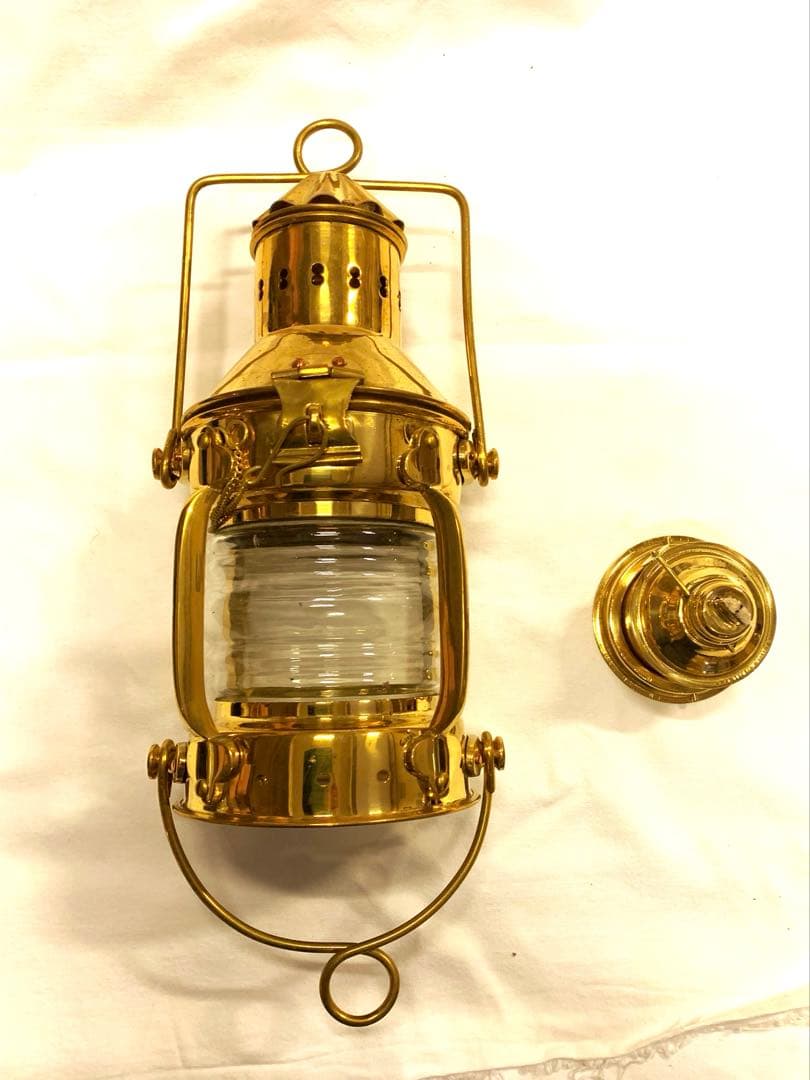 真鍮製　セーラーズ・オイルランタン 展示使用品 真鍮製 セーラーズ・オイルランタン 展示使用品 2026年最新】真鍮