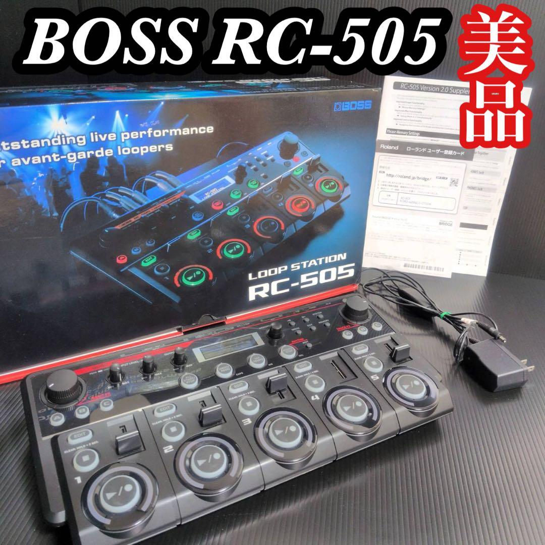 BOSS ボス RC-505 ループステーション エフェクター 音響機材 美品 Amazon | BOSS ボス Loop Station テーブルトップモデル RC-505