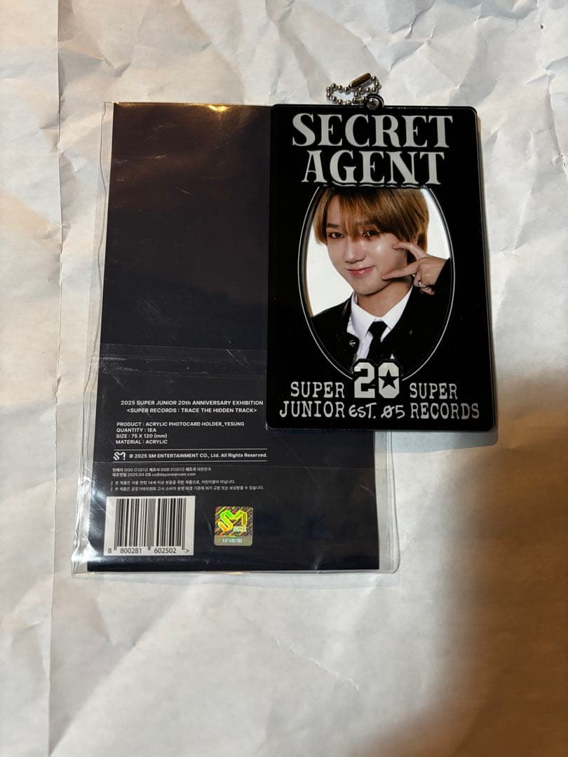 SUPERJUNIOR 20th Anniversaryトレカホルダー イェソン - メルカリ