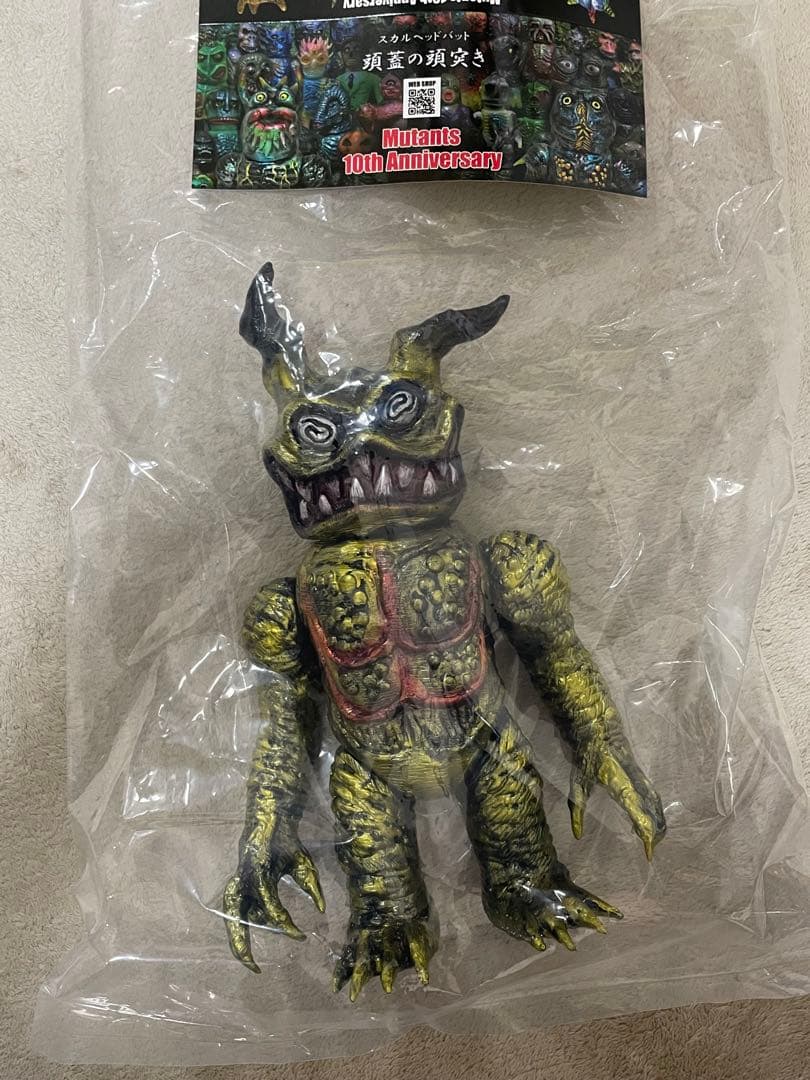 スーフェス 限定 マーミット　スカルヘッドバッド　　ソフビ　フィギュア ワンオフ 2026年最新】スカルヘッドバットの人気アイテム - メルカリ