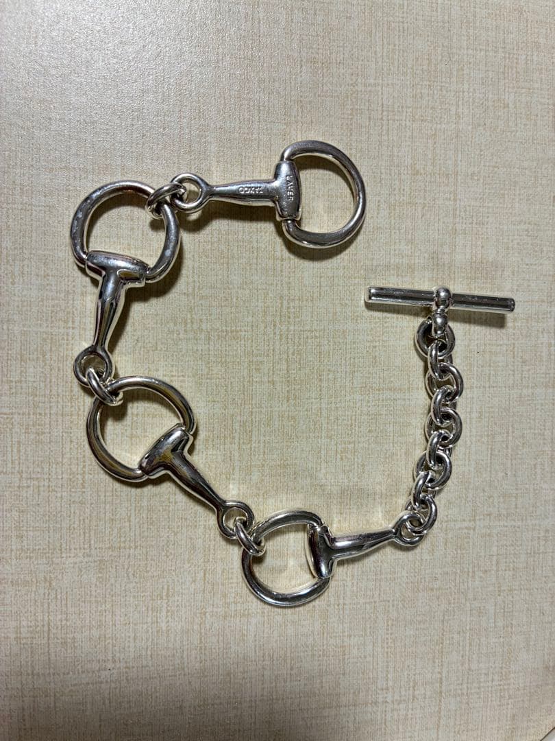 LAVER FOUR BIT CHAIN T BAR /ホースビットブレスレット