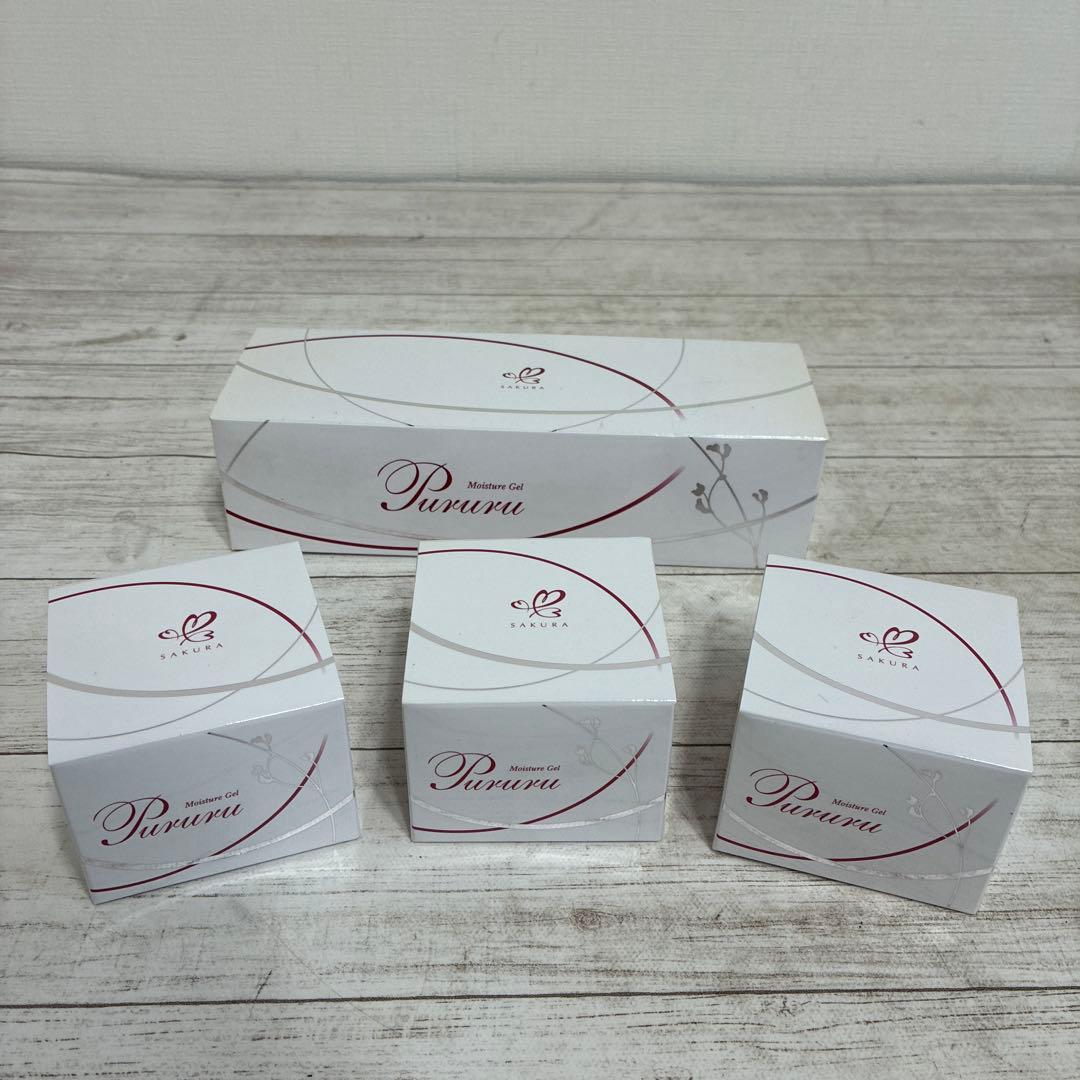 保湿ジェル 咲楽オールインワンジェル 80ｇ×3