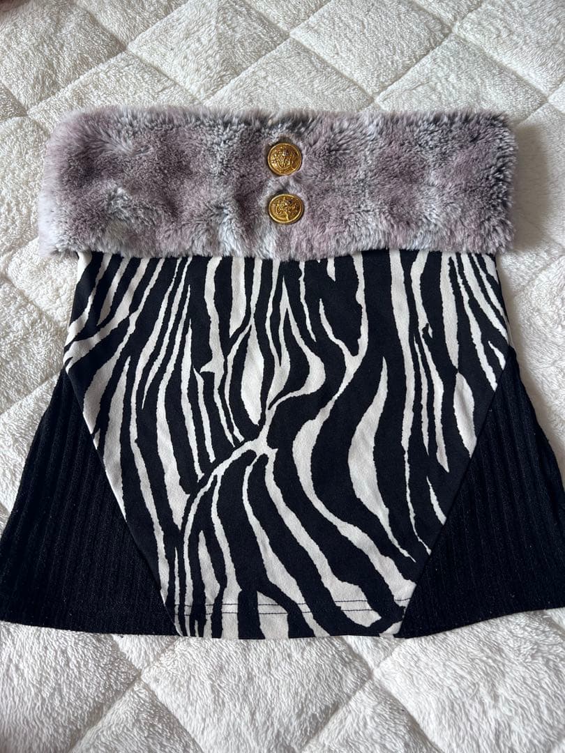 (早い者勝ち)d.i.a.ゼブラ柄 ☆d.i.a.ゼブラ柄シースルートップス黒激レア入手困難ギャル必見☆