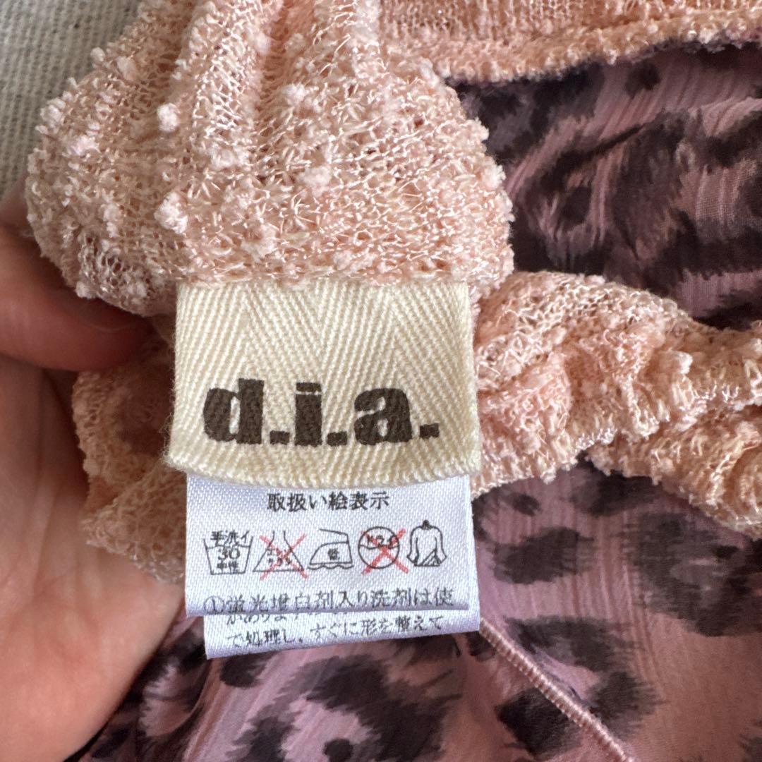 d.i.a. トップス　ギャル　ヒョウ柄