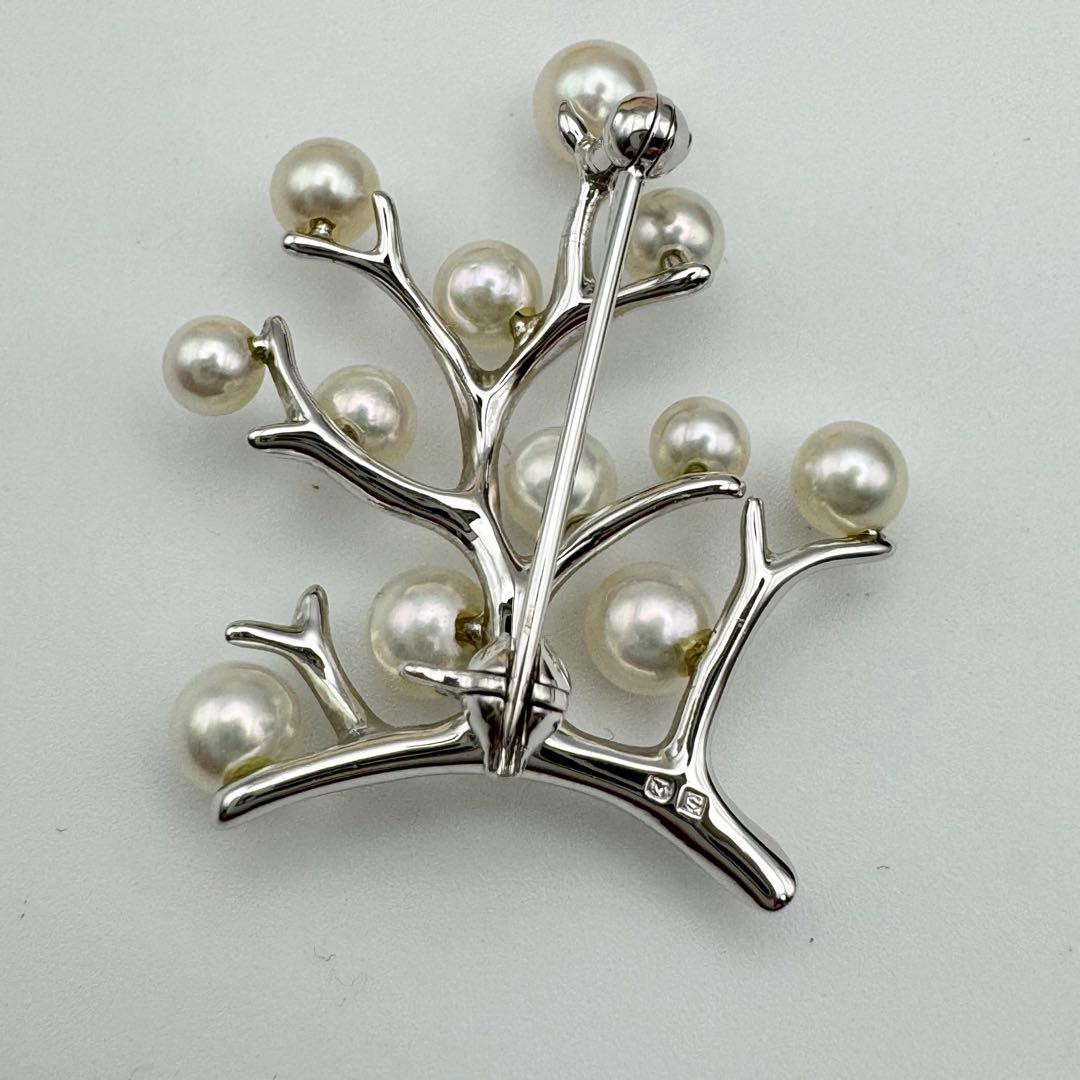 MIKIMOTO ミキモト ブローチ 幸福の木silver - メルカリ