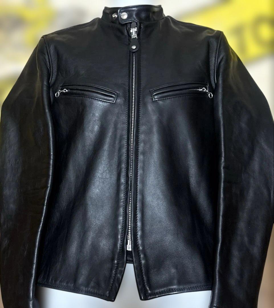 超美品‼️最新型schott641XX 36インチ 641XX 60'S STAND RIDERS/ライダース レザージャケット | Schott