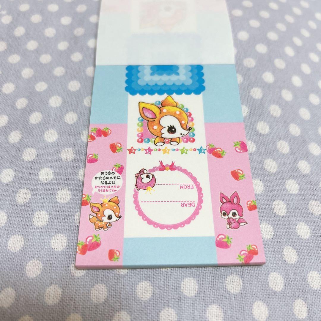 平成レトロ】メモ帳カミオジャパン LOVELY BABYバンビ ミニメモ - メルカリ