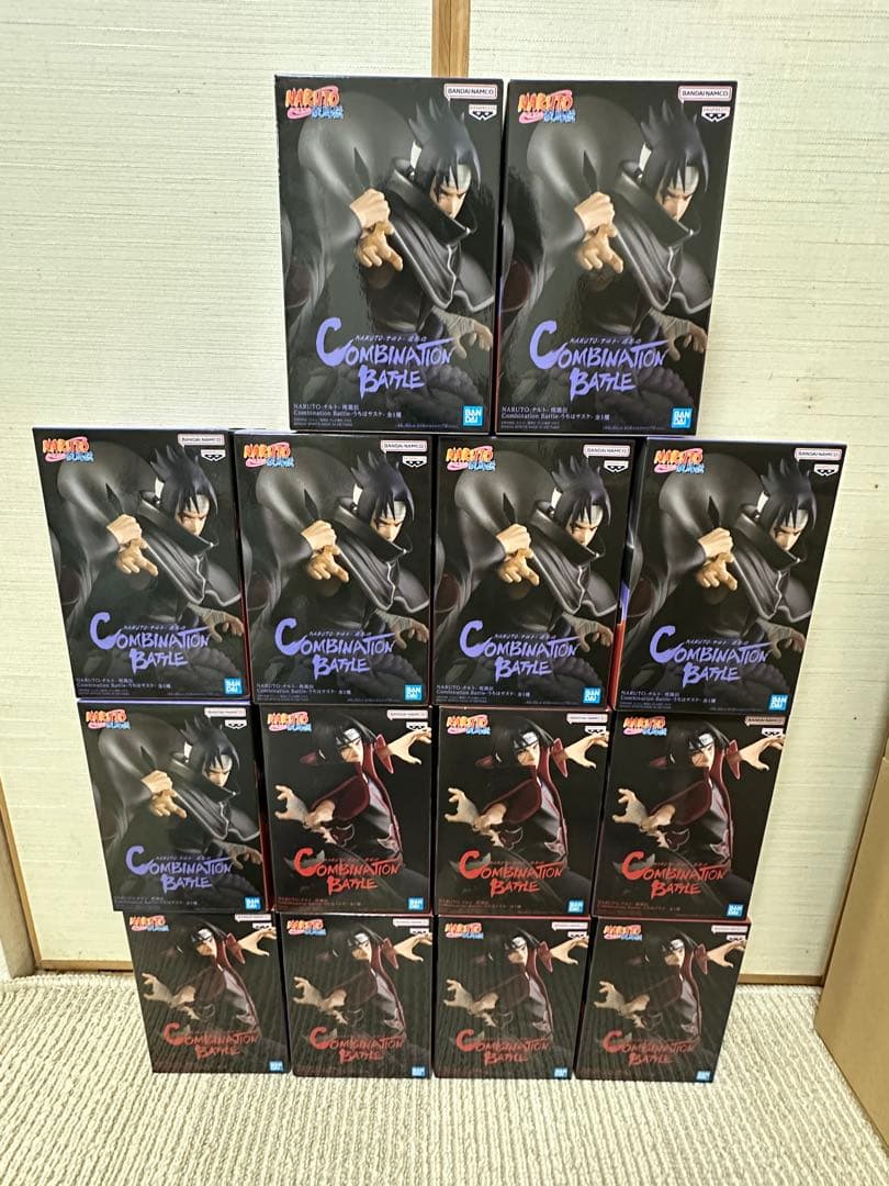 NARUTO Combination Battle サスケ イタチ 14体 Combination Battle」-うちはイタチ-＆-うちはサスケ-がジャンプ