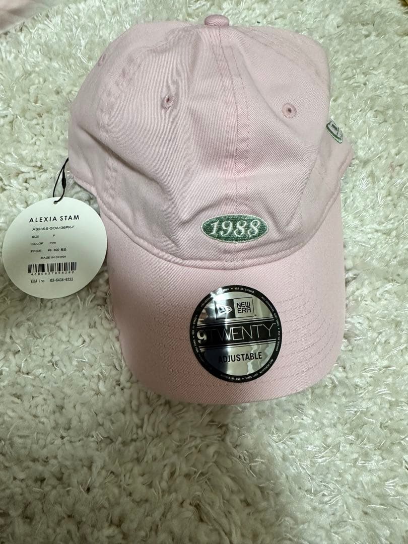 ALEXIA STAM 1988 ベースボールキャップ ピンク