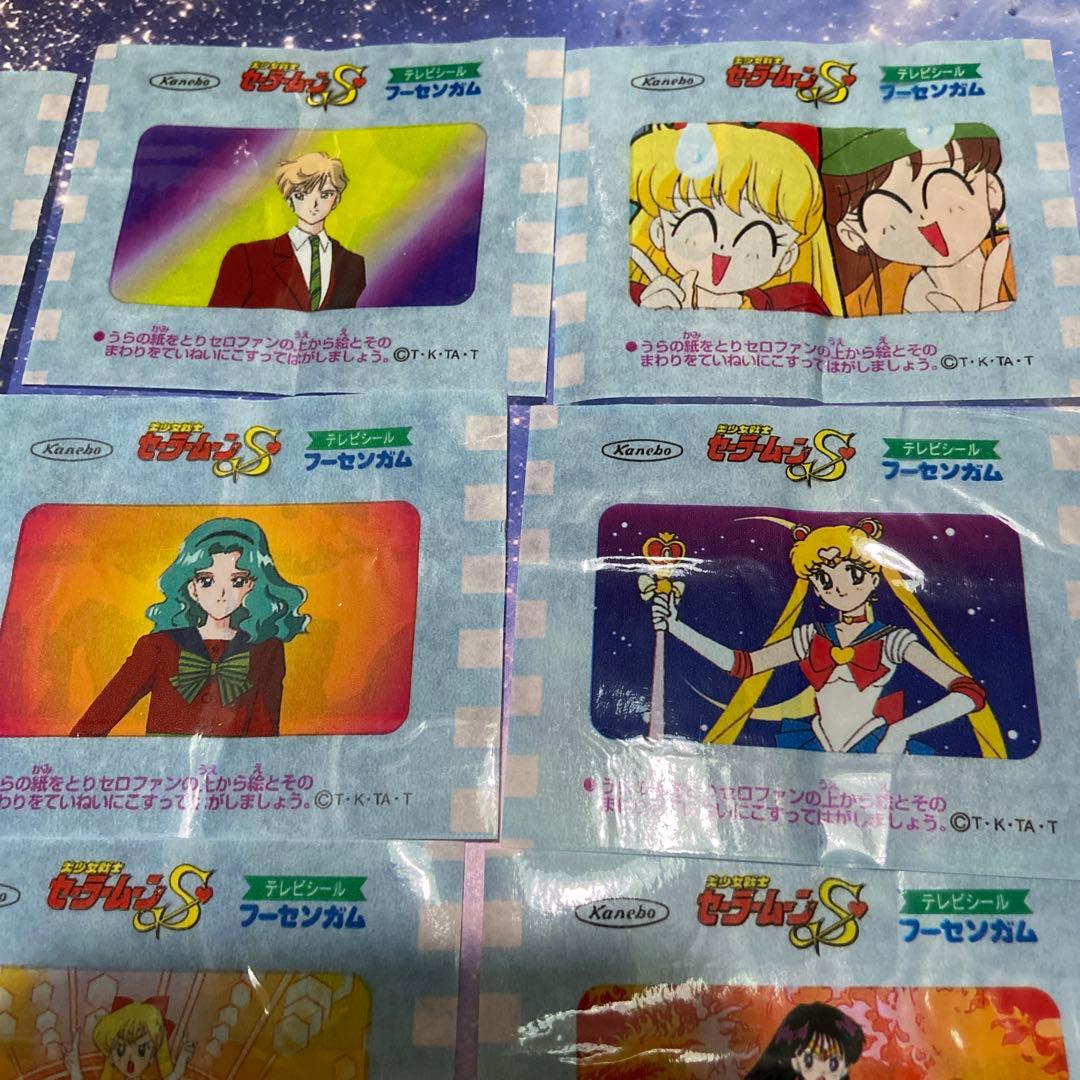 セーラームーンS &SS レトロ カバヤ フーセンガム 転写シール - メルカリ