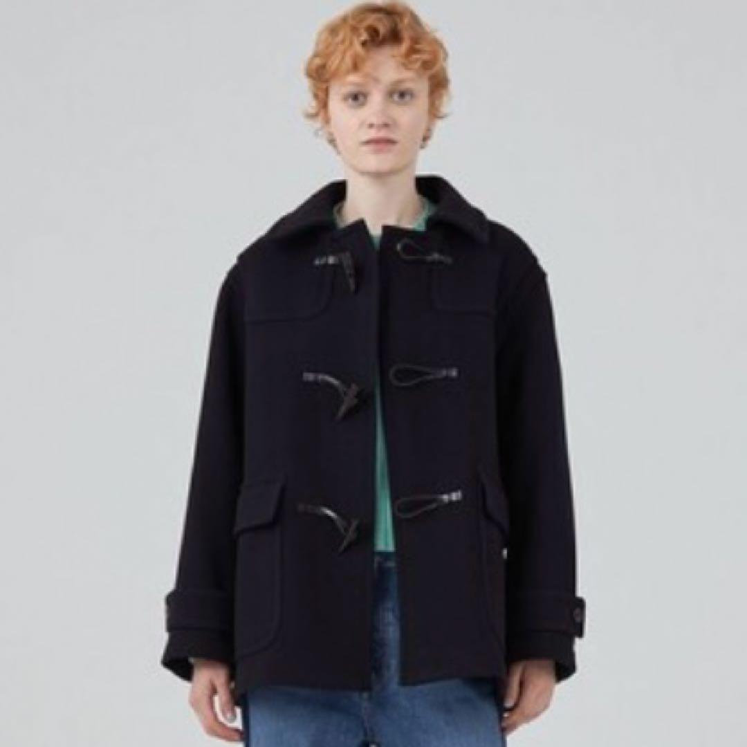 【未使用品に近い】トゥモローランド　マカフィー　ダッフルコート ネイビー