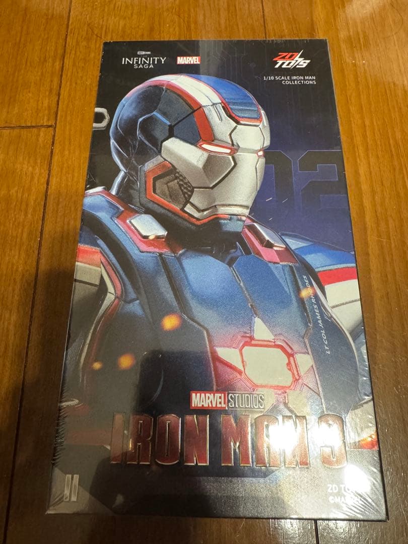 新品　未開封　ZD Toys iron man3 アイアンパトリオット