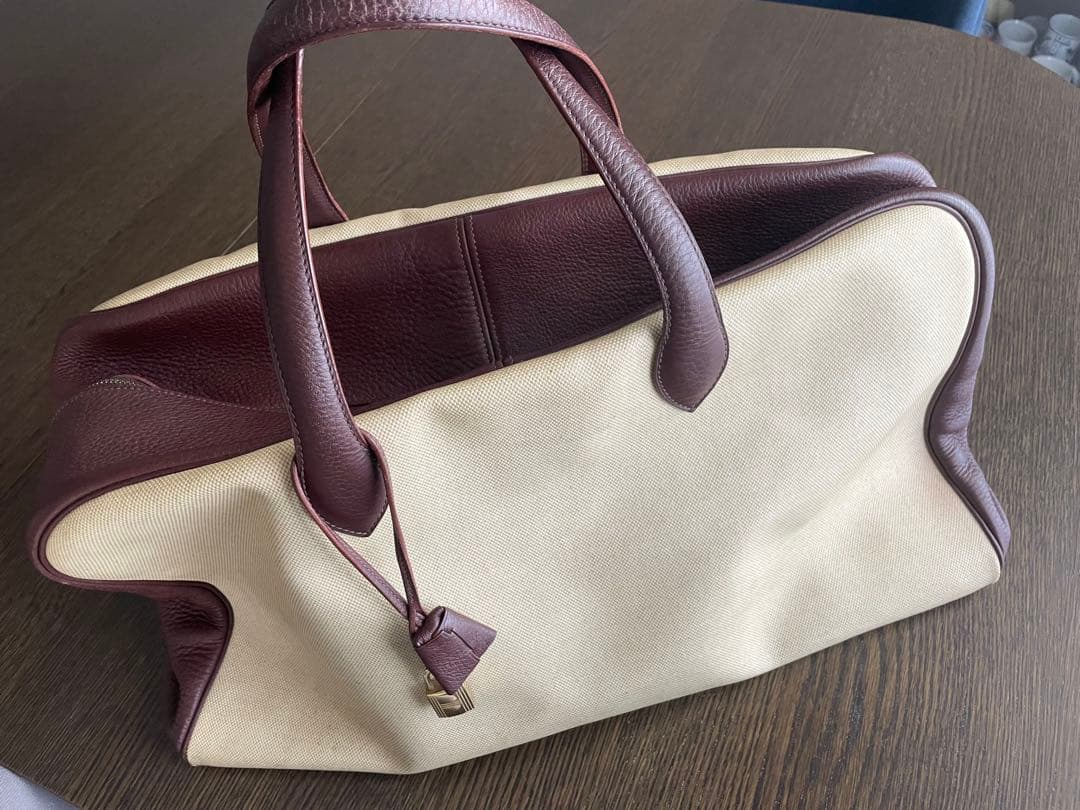 エルメスヴィクトリア50 トワルアッシュ 楽天市場】【バッグ】HERMES エルメス ヴィクトリア50 ビクトリア50