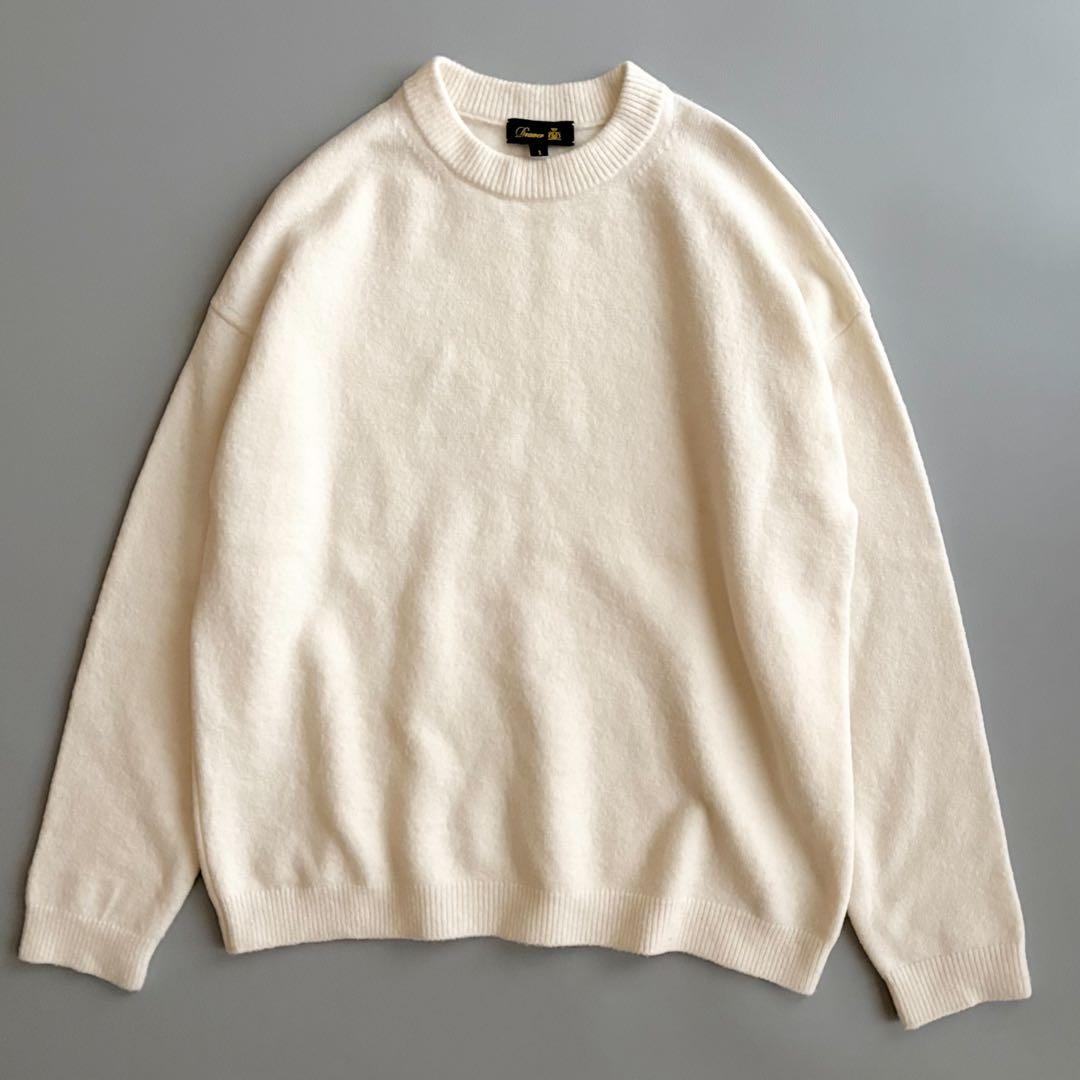 美品✨Drawer ドゥロワー アルパカ クルーネックニット セーター 白 1