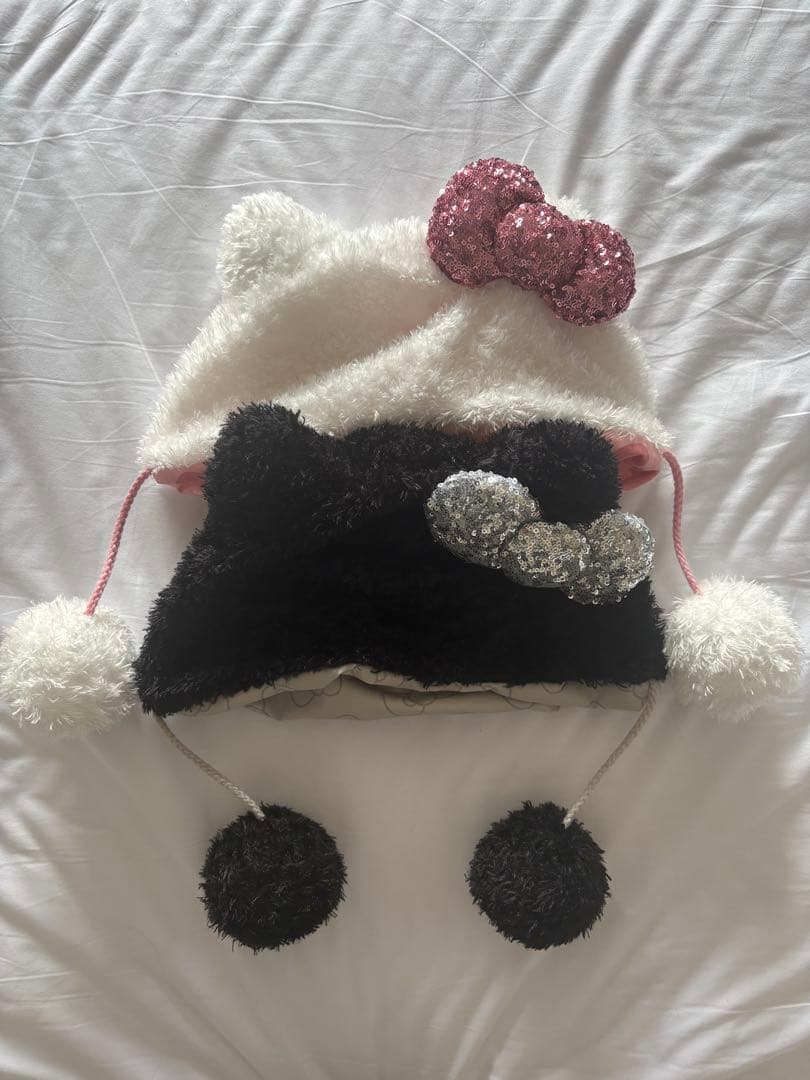 USJ ハローキティ キティちゃん　ファンキャップ 2点セット