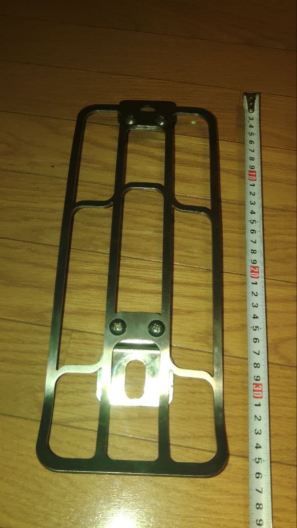 バイク用ステンレス製リアラック