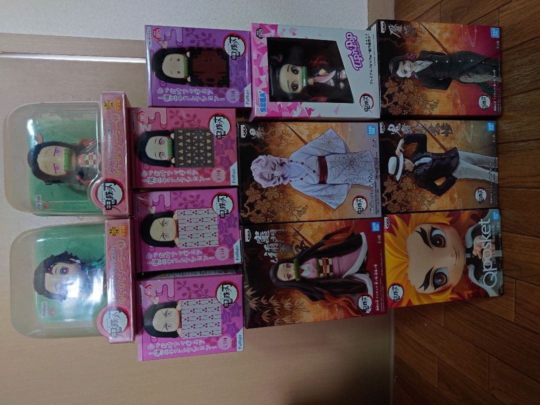 鬼滅の刃プライズ品　禰豆子　煉獄　累　無惨　魘夢　炭治郎