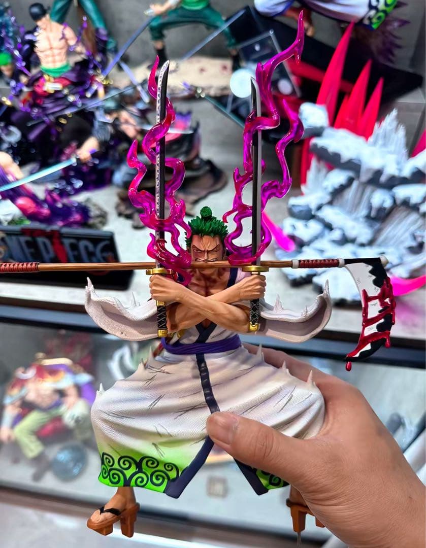 ワンピース ゾロ 【煉獄鬼斬】ガレージキット フィギュア POP 1/8