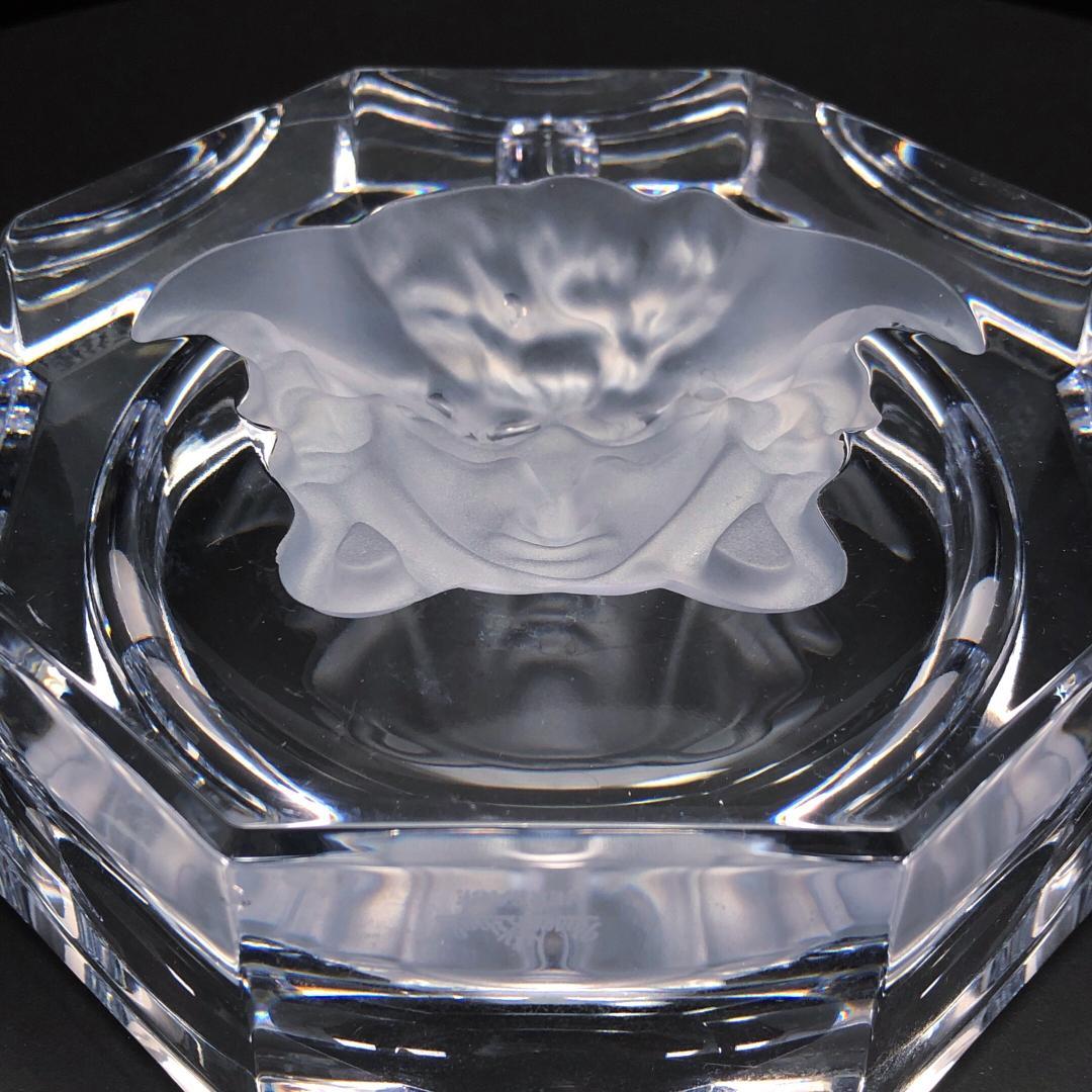 美品・箱付】ヴェルサーチ × ローゼンタール／クリスタル アッシュ