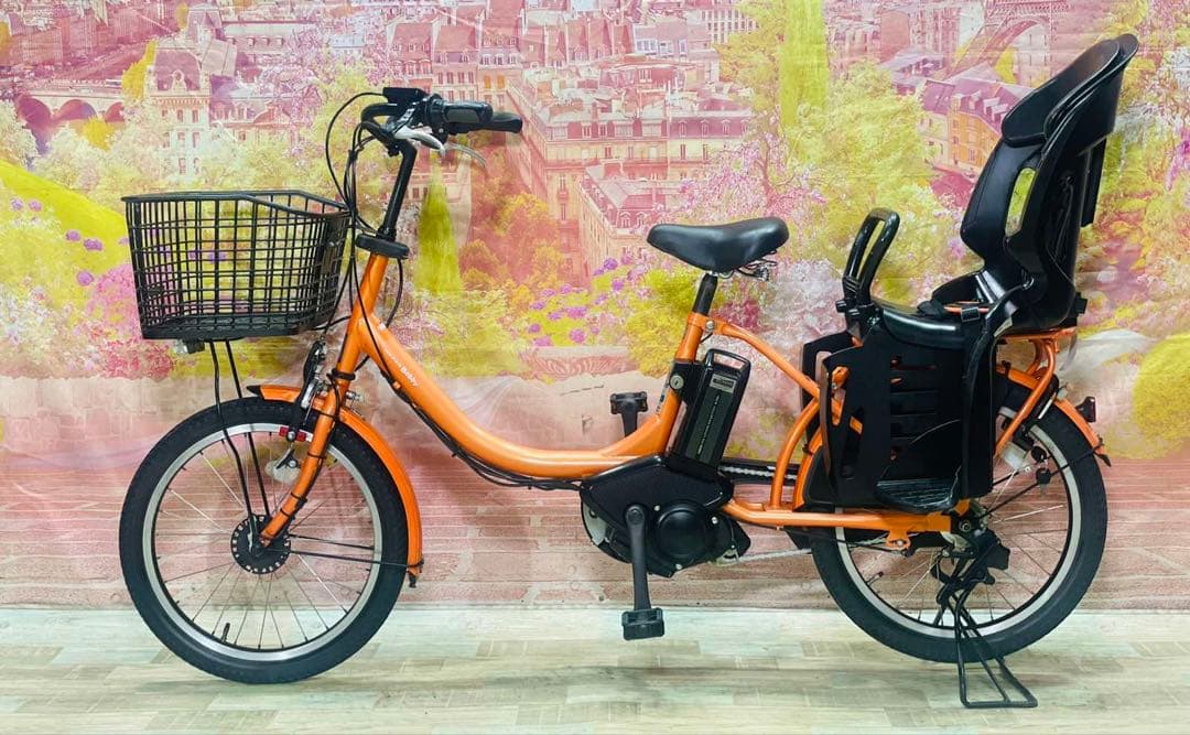 K3228 電動自転車 ヤマハ パスバビー 子供乗せ 20インチ 送料無料