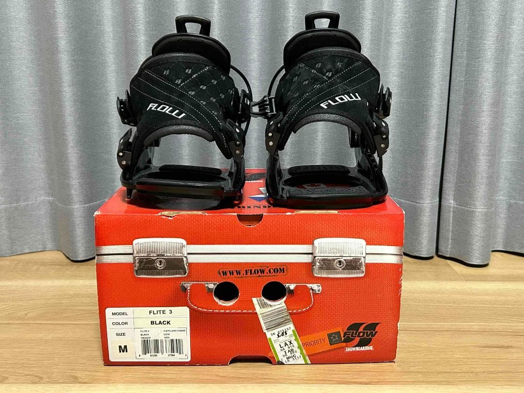 FLOW FLITE3 BLACK SIZE:M 未使用品 箱あり