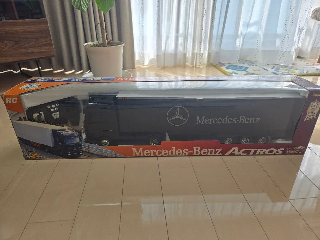 Mercedes-Benz Actros RCトラック　新品未開封　当時品 楽天市場】電動乗用ラジコン 電動 乗用カー ベンツ アクトロス
