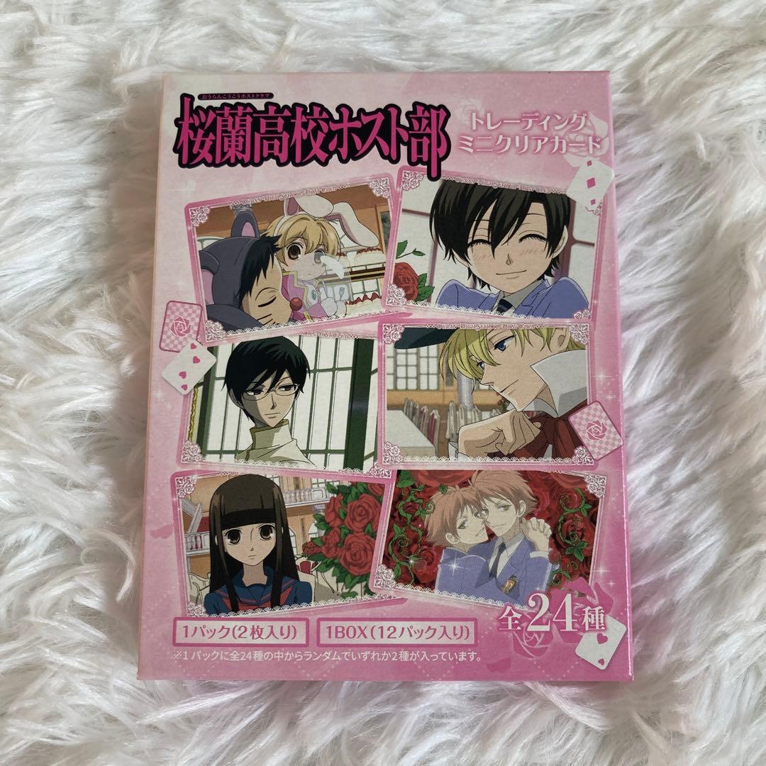 桜蘭高校ホスト部 トレーディングミニクリアカード BOX